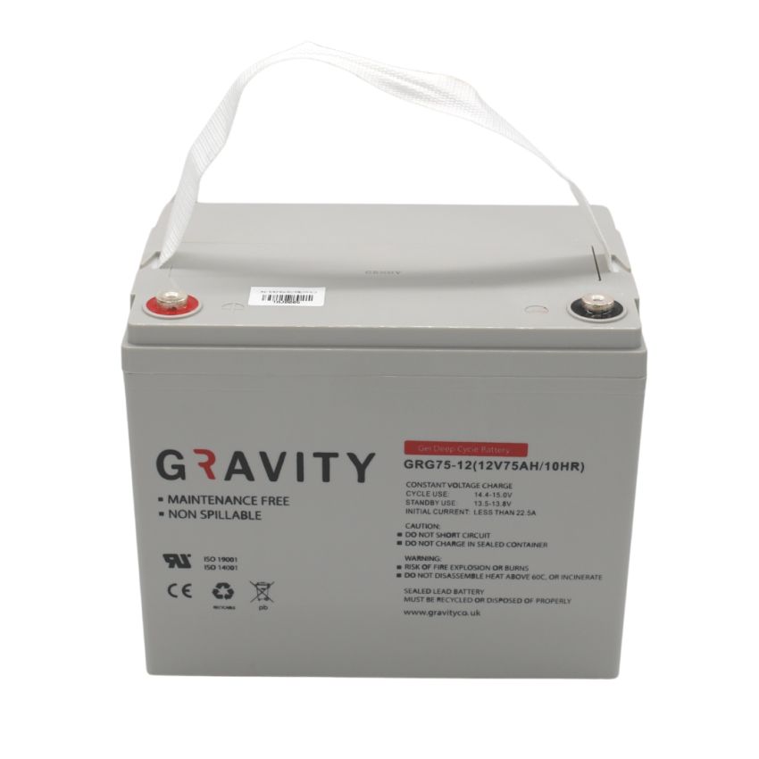 Gravity 12V, 75Ah Lead-Acid Battery
