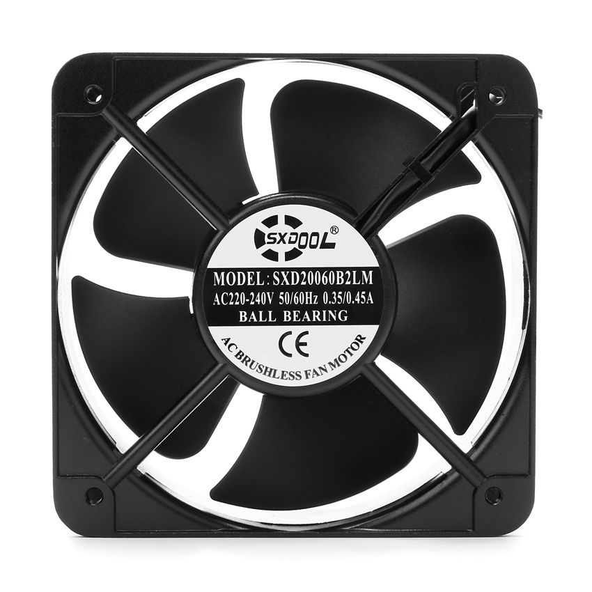Axial Fan, 220V-240V AC, 0.31A,200x200x60mm