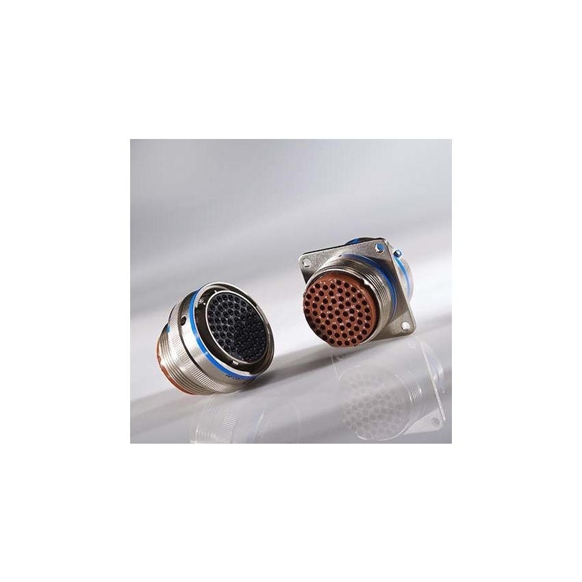 MS3470A 18-8S Conn MIL-DTL-26482 Circular SKT 8 POS Crimp ST Flange Mount 8 Terminal 1 Port