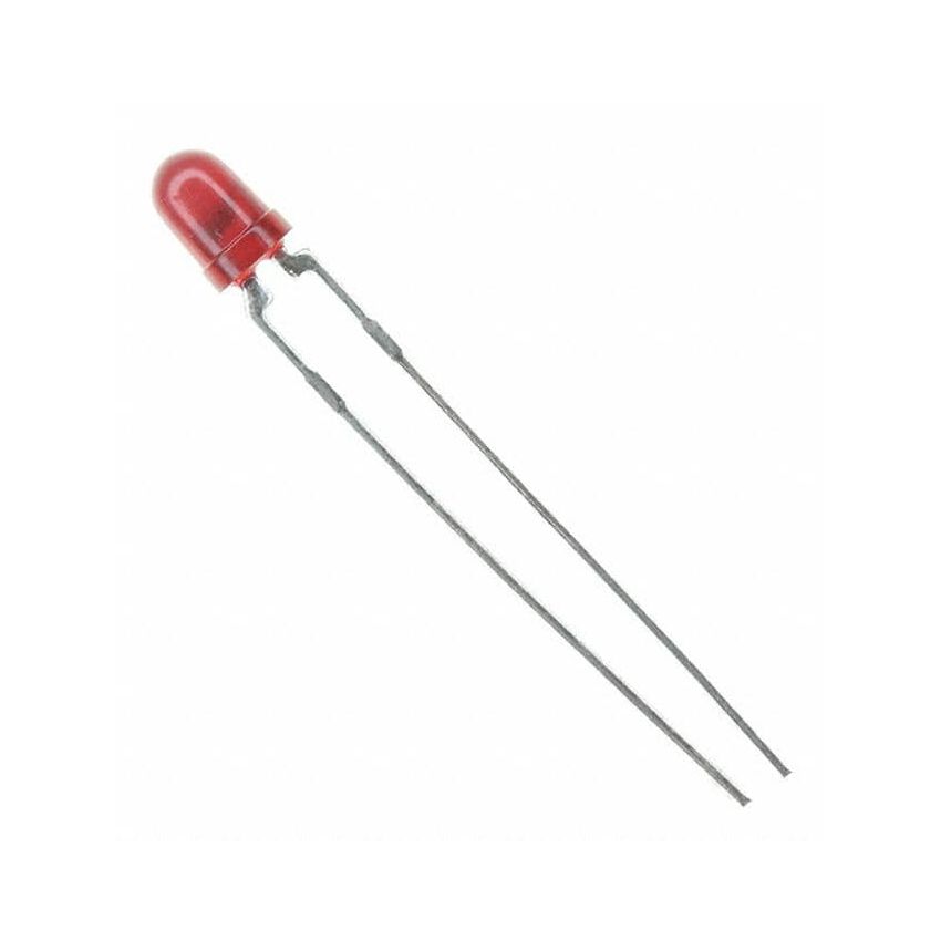 HLMP-1301-E0002 LED Red Diffused T-1 T/H