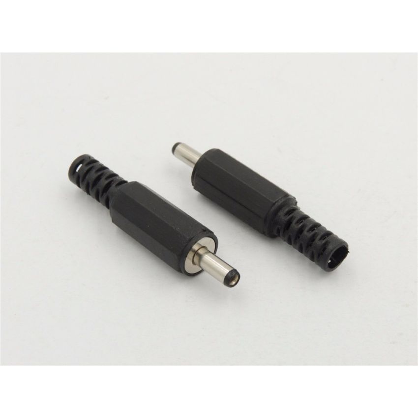 Power Barrel Tip Connector Plug,3.5mmx1.3mm,M,DC