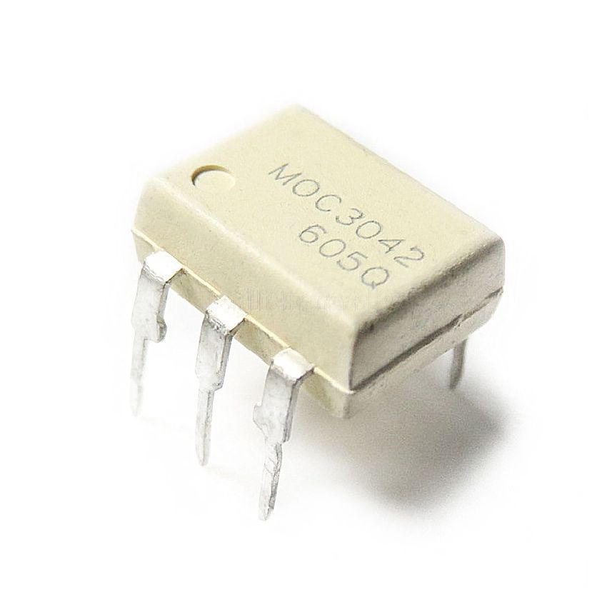 MOC3042,Zero-Crossing Optoisolator Triac Driver,DIP-6