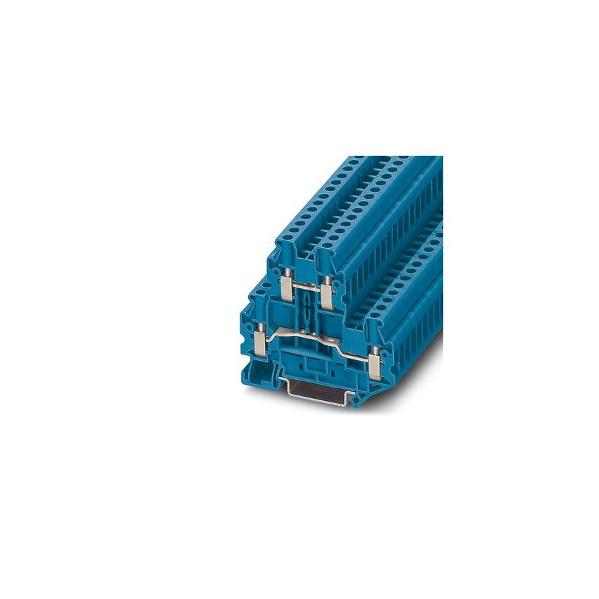 3044791 Double-level terminal block BLUE with a sc