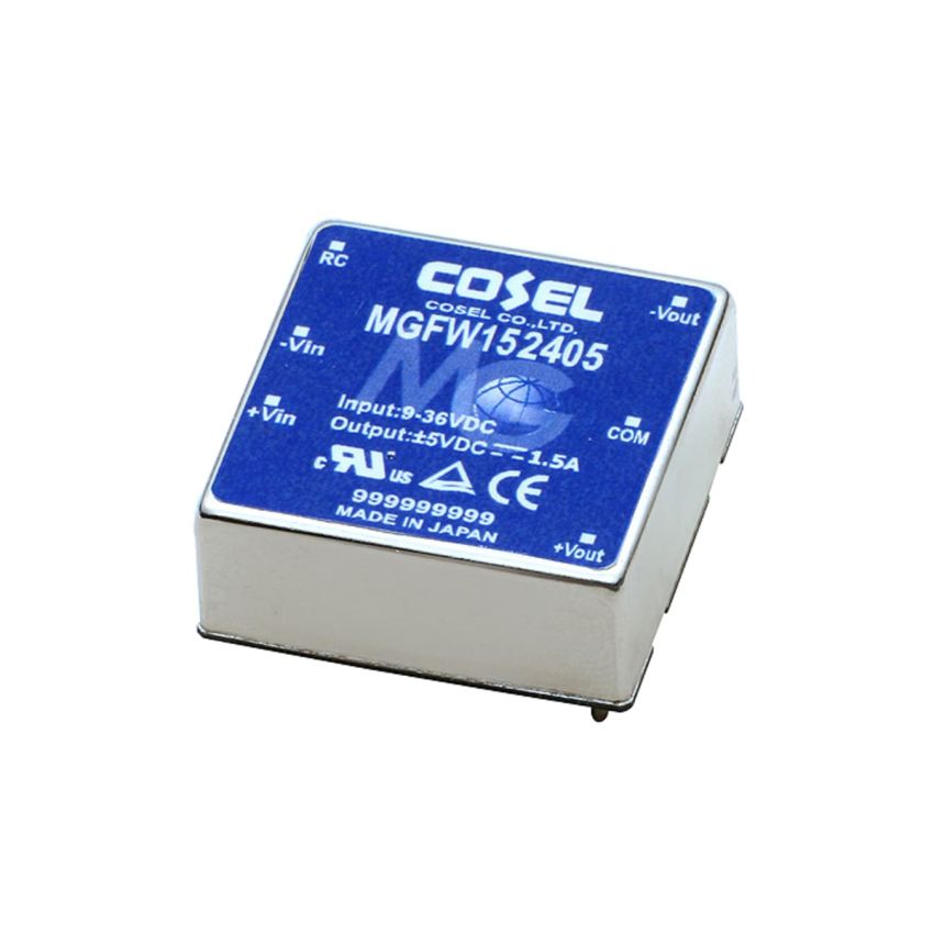 MGFW152405 Cosel DC DC Converter 15W 5V Output 9 to 36V Input
