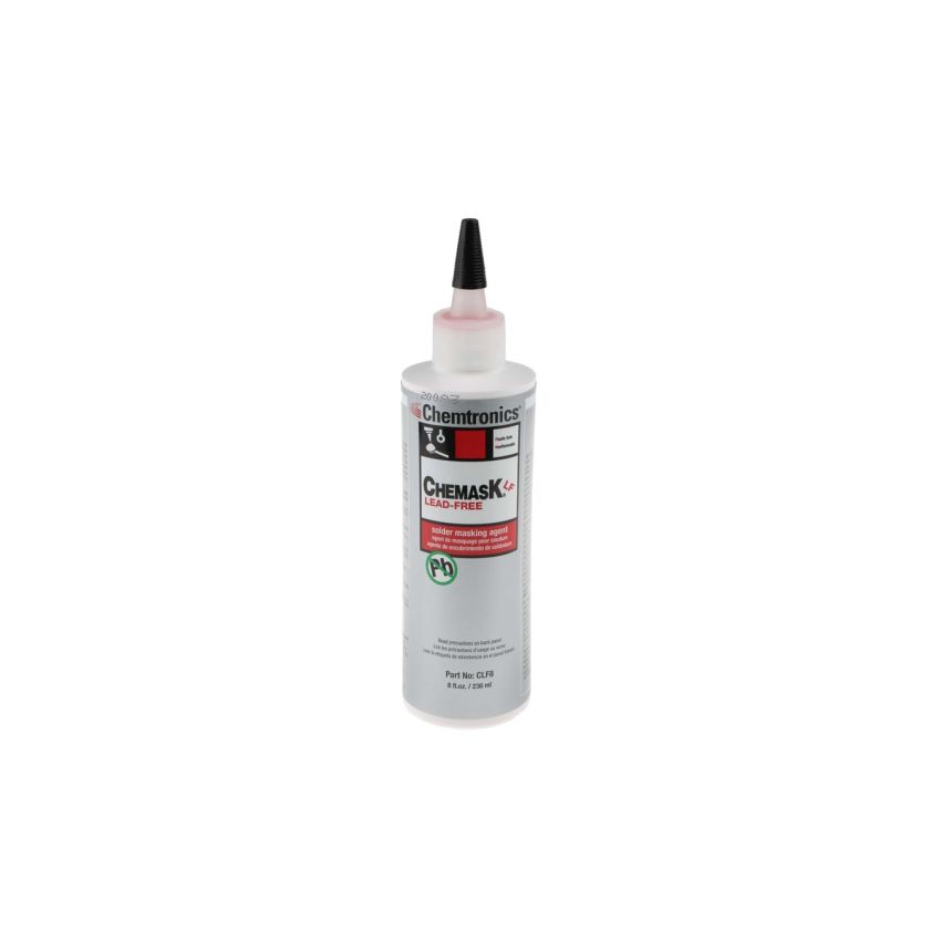 CLF8E Solder Mask, Lead-Free, Bottle, 250ml