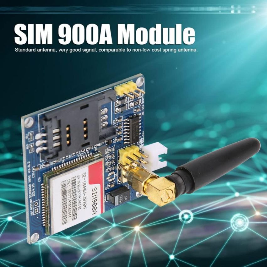 SIM900A , GSM GPRS Wireless Extension Module with Antenna and SIM Card Slot