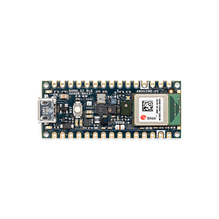 ABX00070, Arduino NANO 33 BLE Sense With Headers REV2, Updated model of ABX00035