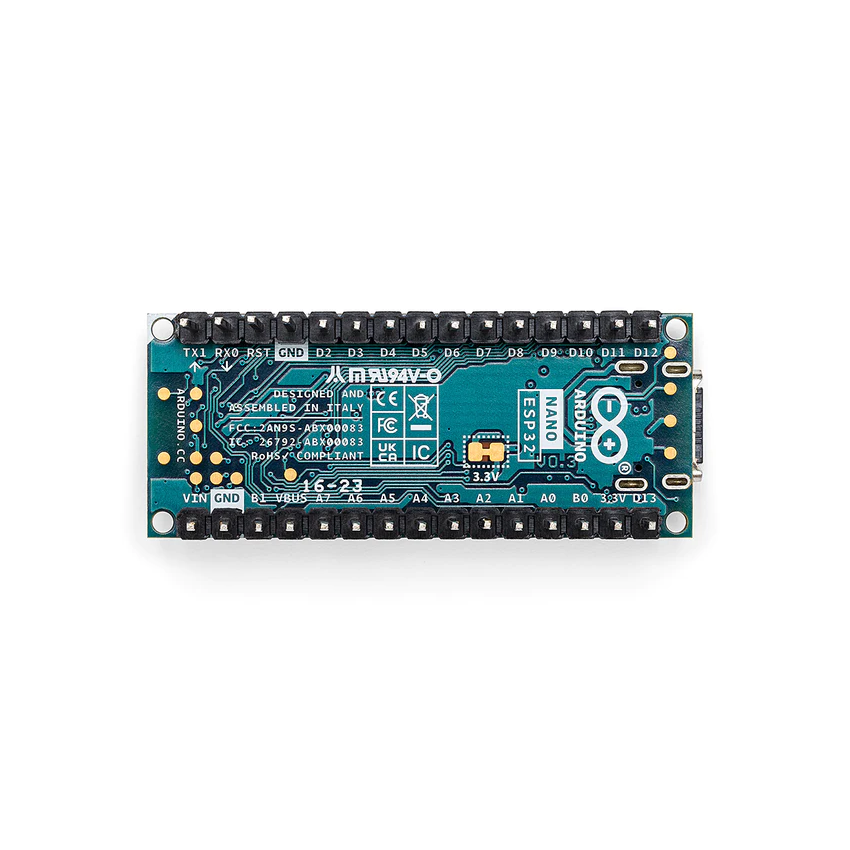 ABX00083, Arduino Nano ESP32, With Headers