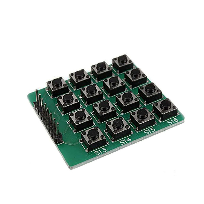 4x4 16-Key Matrix Keypad Module - Tactile Push Button Board