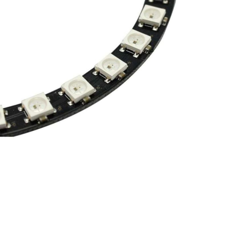 WS2812, 5050 RGB LED Ring with Integrated Drivers for Arduino