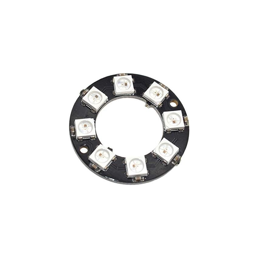 WS2812, 8-Bit 5050 RGB LED Ring with Integrated Drivers for Arduino