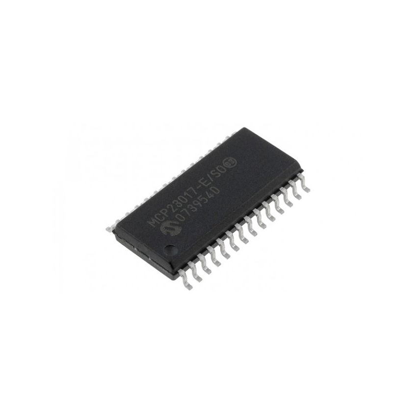 MCP23017, 16-Bit, I/O Expander with Serial Interface - SSOP-28