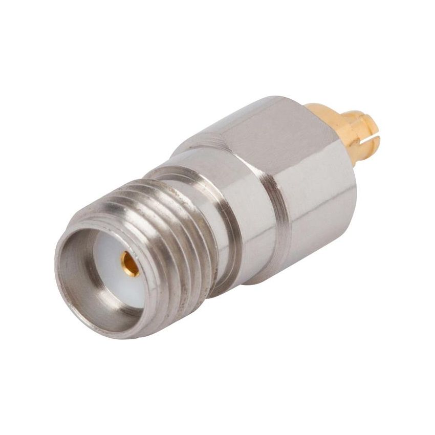 1132-6025 Amphenol SV Microwave CONN ADAPT SMPM JACK TO SMA JACK