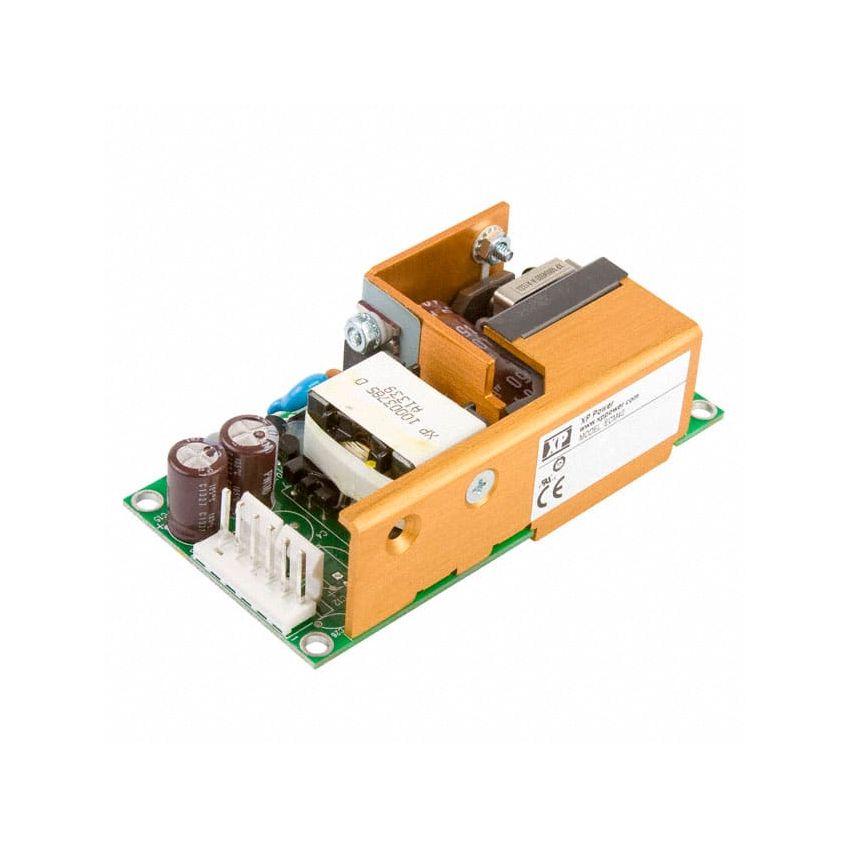 ECM40US12, 40W Open Frame AC-DC Power Supply, 12V Output, Medical & ITE Approvals