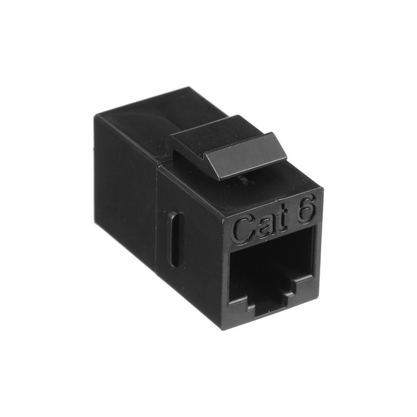 CAT 6 Joiner Connector,Black,F/F