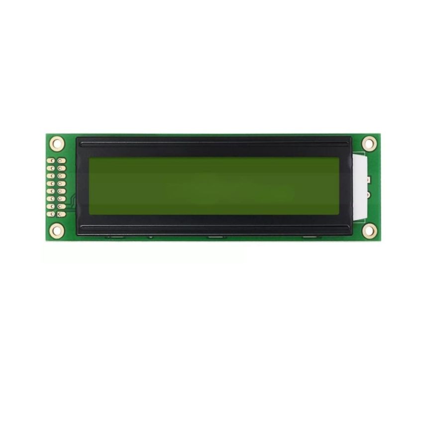 20x2 LCD Display Module Green, Backlit for DIY Projects