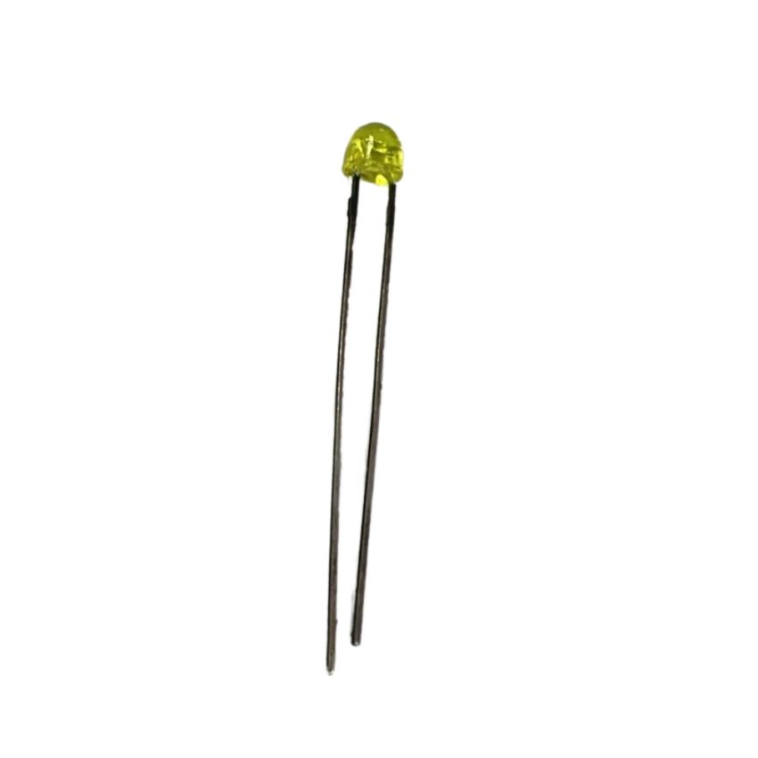 Yellow LED 1.8mm Round Diffused - Through-Hole Indicator Diode