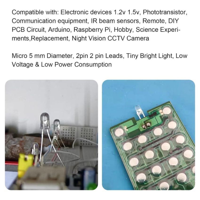 Infrared Transmitter and Receiver Pair,5mm