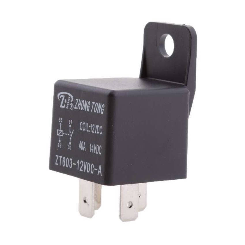 1.015.107.00,Normally Open Contact Relay With Mounting Bracket,12V,40A
