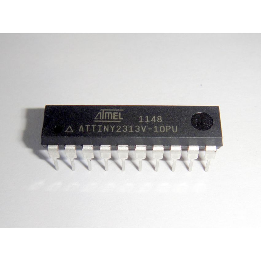 ATtiny2313V-10PU, 8-Bit Microcontroller, PDIP-20