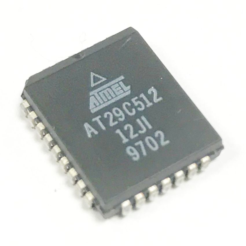 AT29C512-12JI, 512-Kbit Flash Memory, PLCC-32