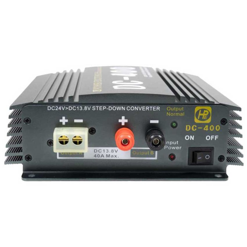 PNI-DC-400 DC-DC Converter, 24V to 12V, 40A Output with Integrated Noise Filter