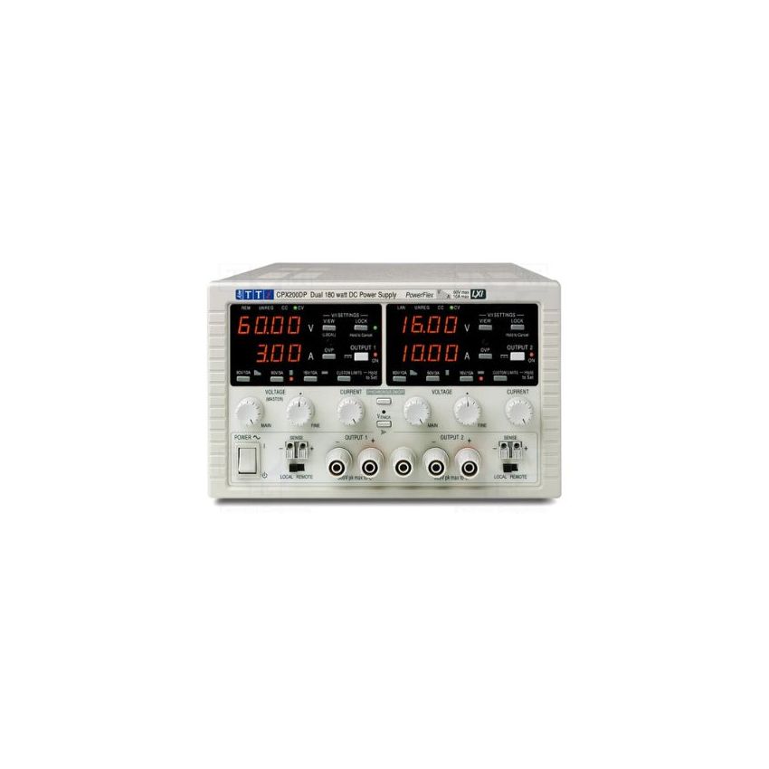 CPX200DP AIM-TTI Power supply programmable laboratory; Ch 2; 0÷60VDC; 0÷10A; 10mV