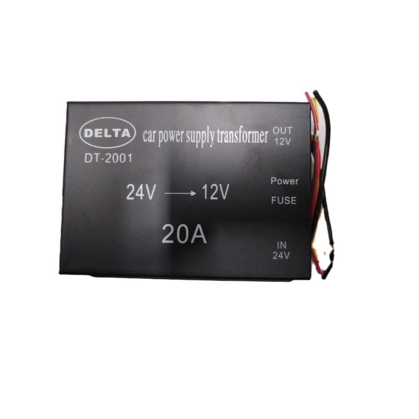 DT-2001,Car Power Supply Transformer,DC24V to DC12V,20A