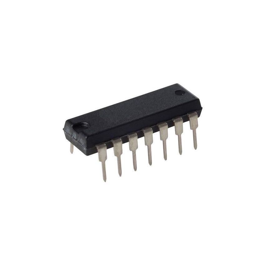 RC4156N, Quad Operational Amplifier, 3.5 MHz Bandwidth, 8.0 V/us Slew Rate,DIP-14