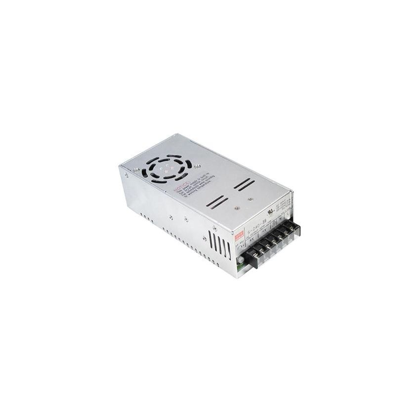 S-240-24 (24V 10A), AC-DC Enclosed power supply; Output +24Vdc at 10A