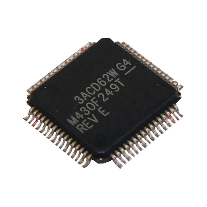 MSP430F249T, 16-Bit Ultra-Low Power Microcontroller, QFP-64