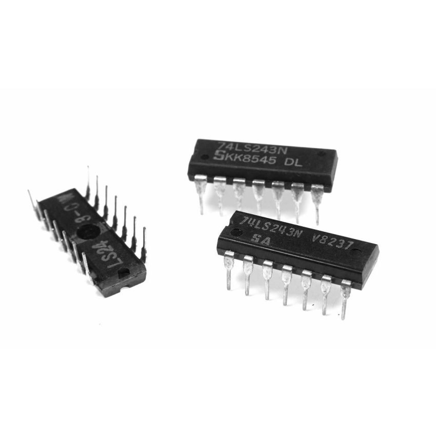 74LS243N, Quadruple Bus Transceiver, DIP-14 