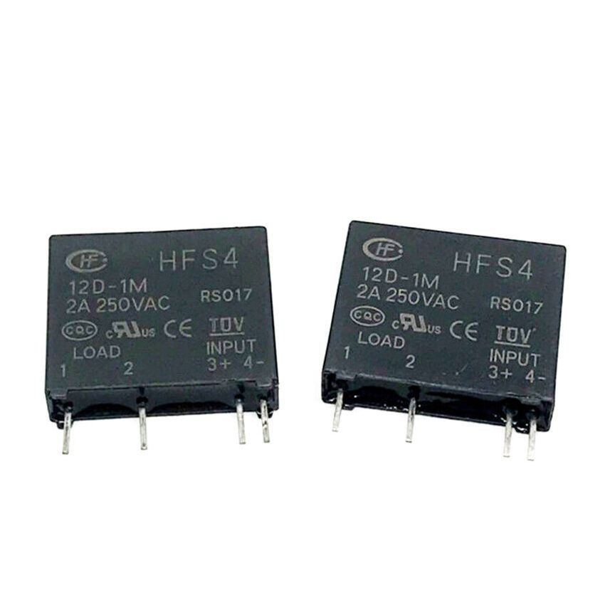 HFS4 12D-1M, Solid State Relay, 12V DC Coil, 2A Load Current