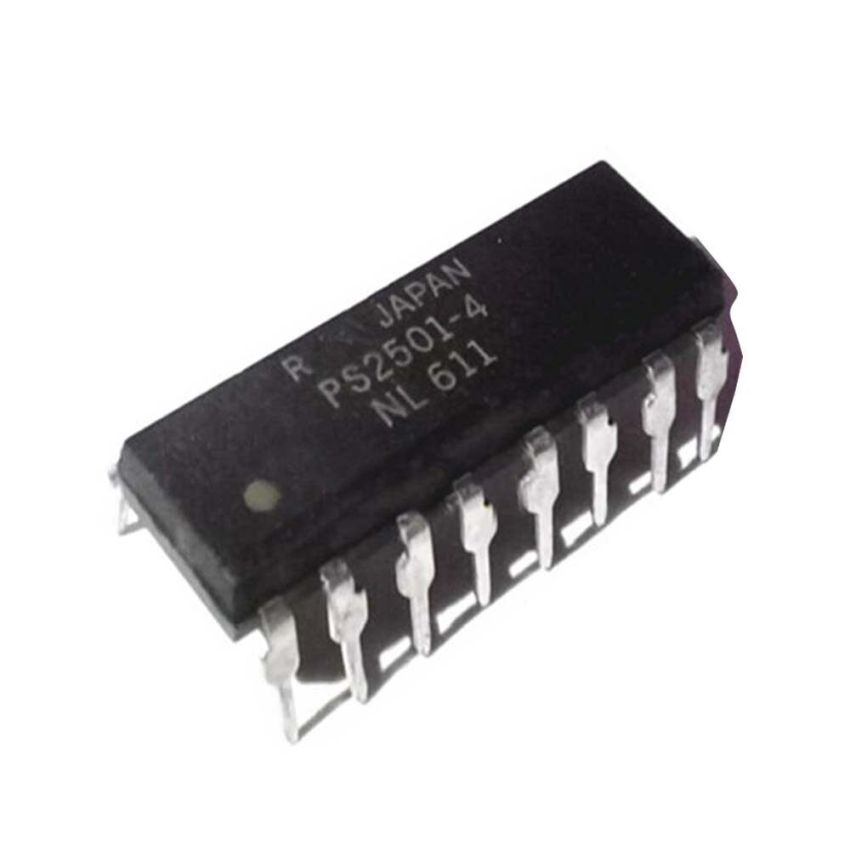 PS2501-4,Optocoupler,DIP-16,80V,50mA,4 Channels,Through-Hole