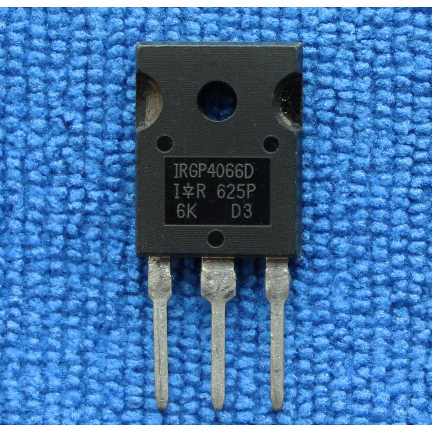 IRGP4066D, N-Channel IGBT with Ultrafast Soft Recovery Diode, TO-247-3