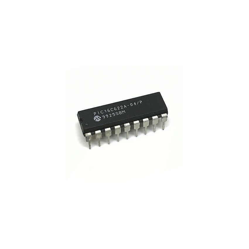 PIC16C622A-04/P, 8-bit Microcontroller 2K EPROM, 128B RAM - DIP-18