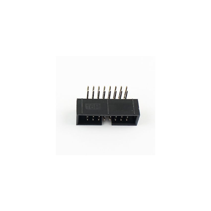 IDC Connector,Angle,M,16-Pin