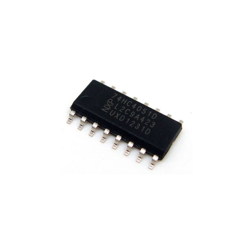 74HC4051D - 8-Channel Analog Multiplexer/Demultiplexer - SOIC-16 Package