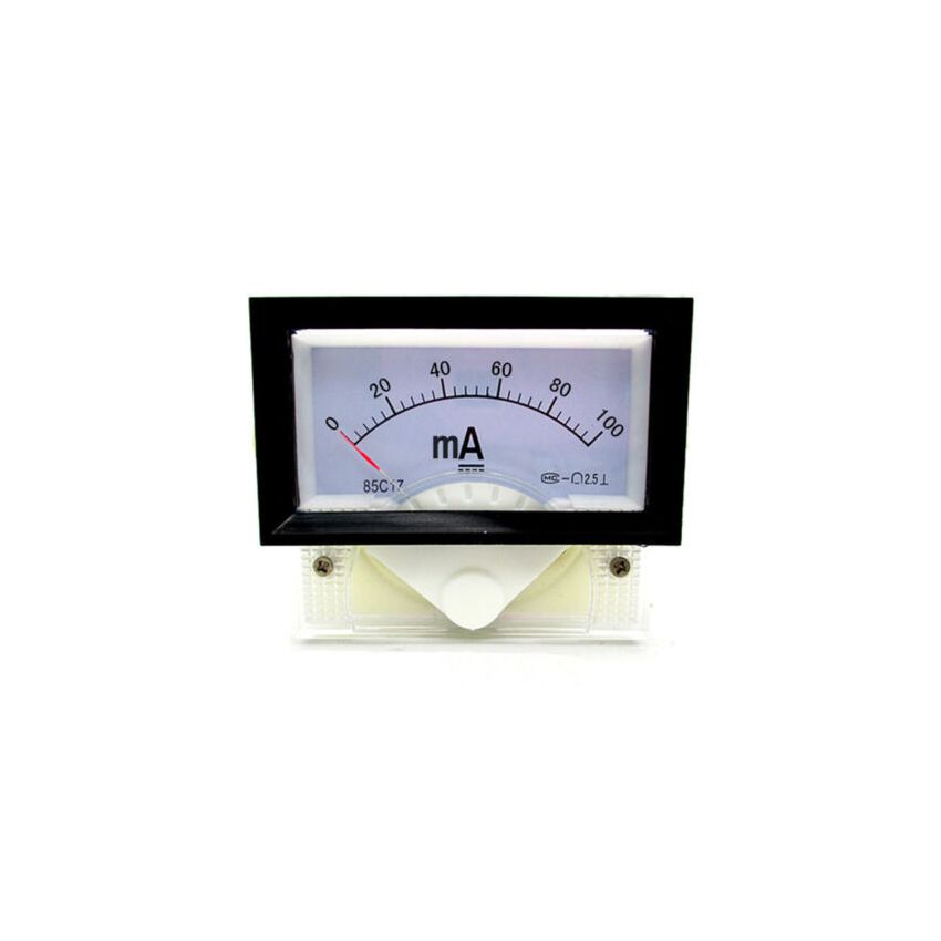 85C17/100MA,Analog Ammeter,Easy installation