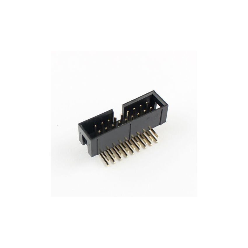 IDC Connector,M,Angled,18-Pin