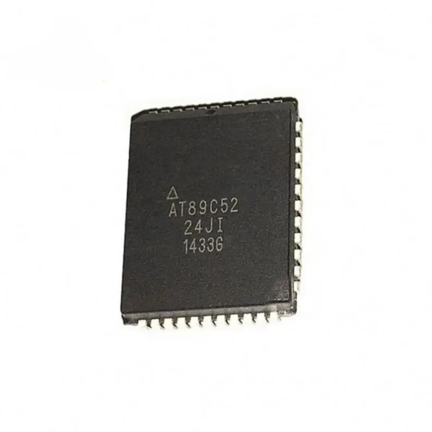 AT89C52-24JI, 8-Bit Microcontroller, PLCC-44