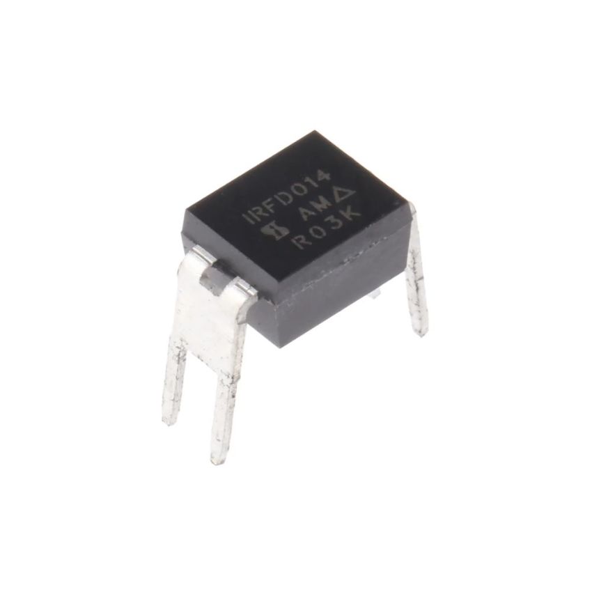 IRFD014, N-Channel Power MOSFET, 4-Pin DIP Package