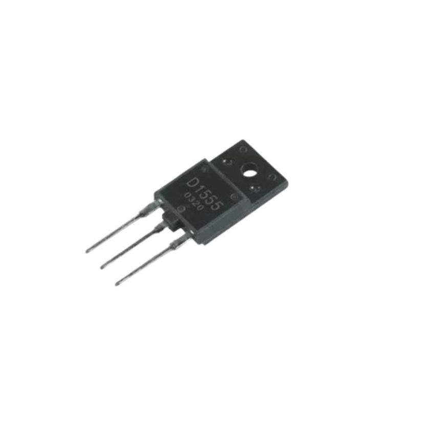2SD1555,NPN Power Transistor with Built-in Damper Diode, TO-3P(H)IS