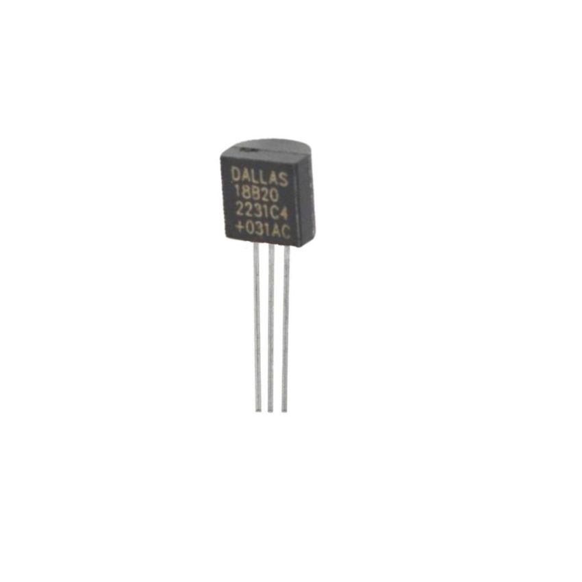 DS18B20 ,1-Wire Digital Temperature Sensor - Programmable Resolution, -55°C to +125°C
