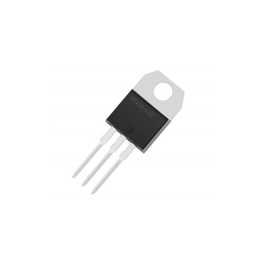 BTA08-600B,TRIAC,8A,600V,TO-220-3 