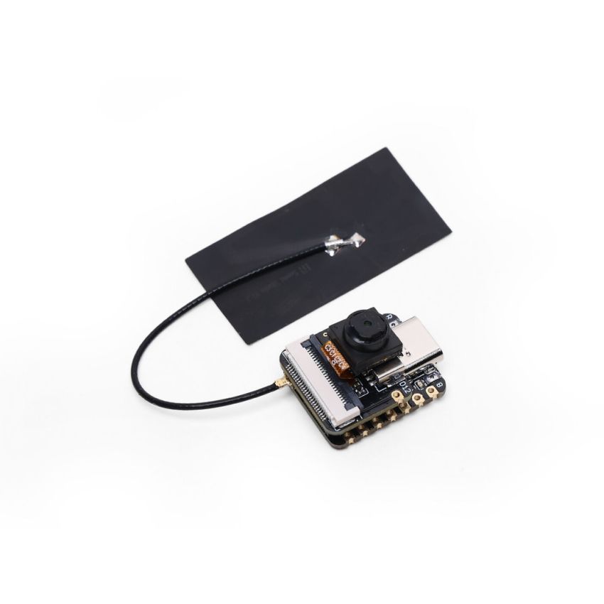 Seeed Studio XIAO ESP32S3 Sense - 2.4GHz Wi-Fi, BLE 5.0, OV2640 camera sensor, digital microphone, 8MB PSRAM, 8MB FLASH, battery charge supported, rich Interface, IoT, embedded ML