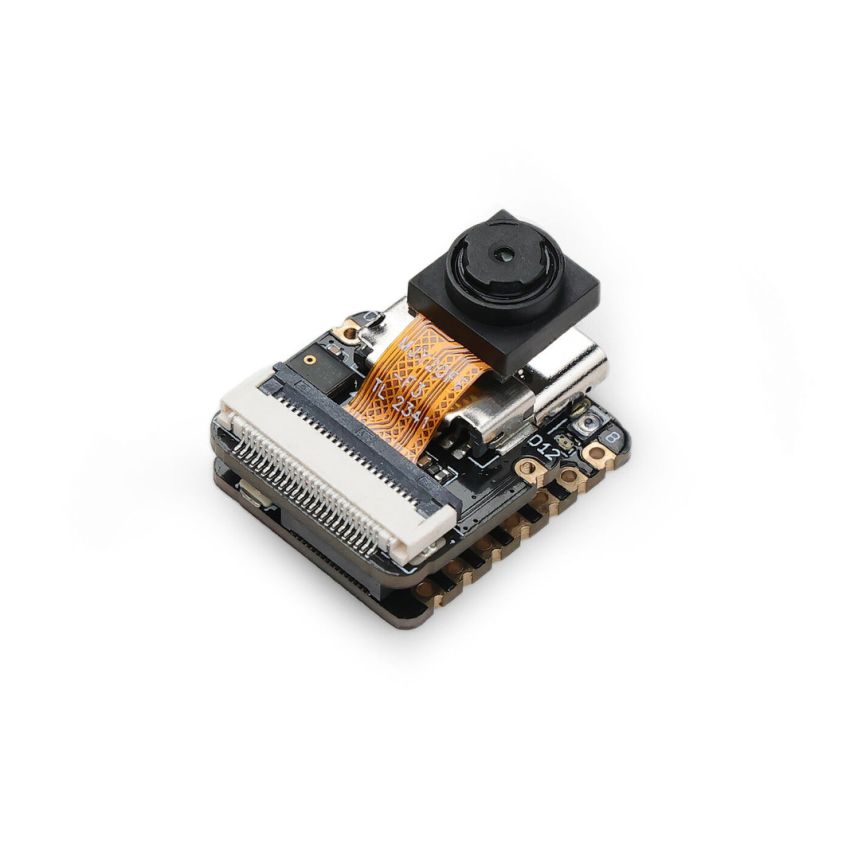 Seeed Studio XIAO ESP32S3 Sense - 2.4GHz Wi-Fi, BLE 5.0, OV2640 camera sensor, digital microphone, 8MB PSRAM, 8MB FLASH, battery charge supported, rich Interface, IoT, embedded ML