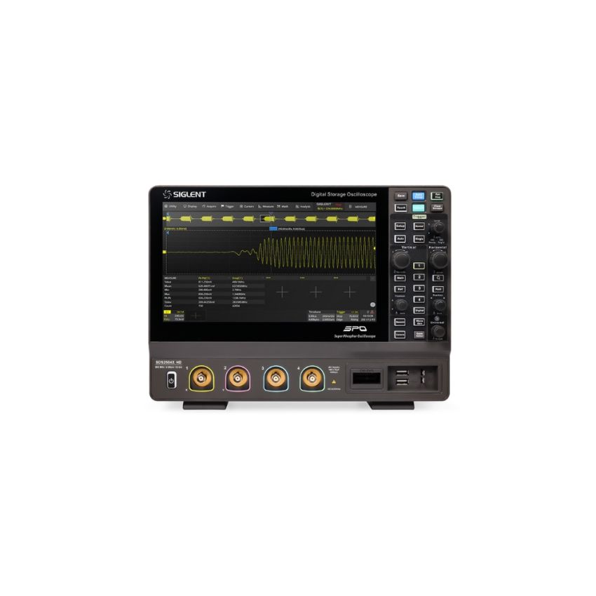 SDS2204X HD, 4-Channel, 12-bit, 200 MHz Digital Oscilloscope