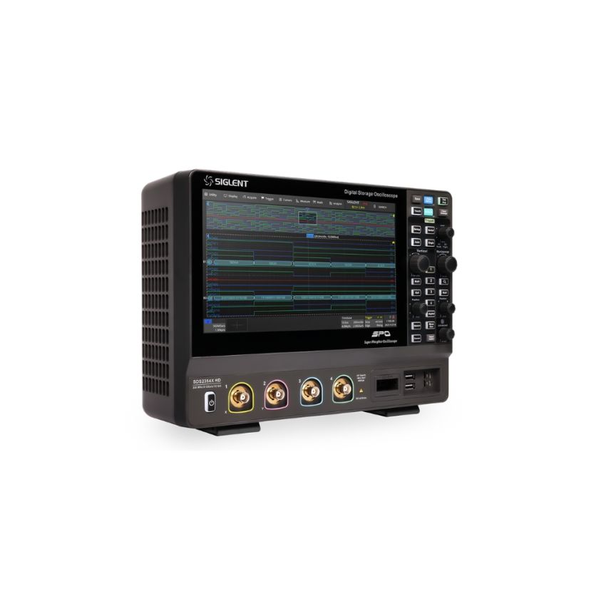 SDS2204X HD, 4-Channel, 12-bit, 200 MHz Digital Oscilloscope