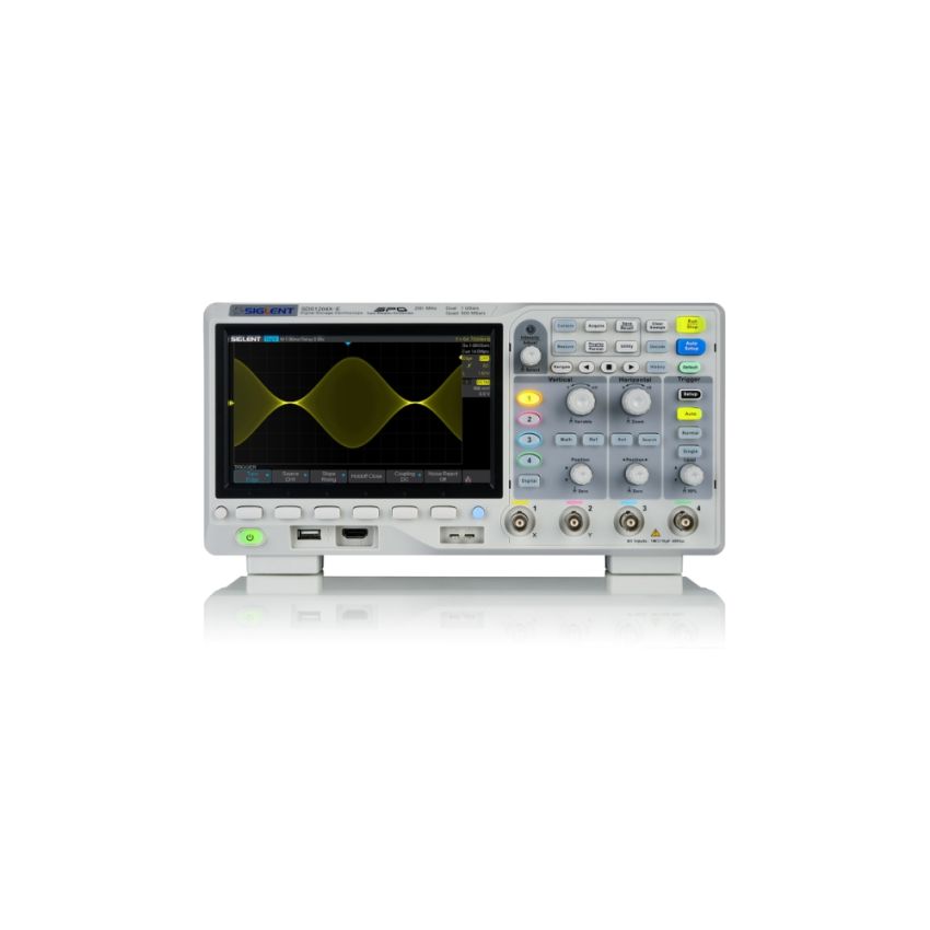SDS1204X‑E, 4 Channel Oscilloscope, 200 MHz Bandwidth, 1 GSa/s Sample Rate